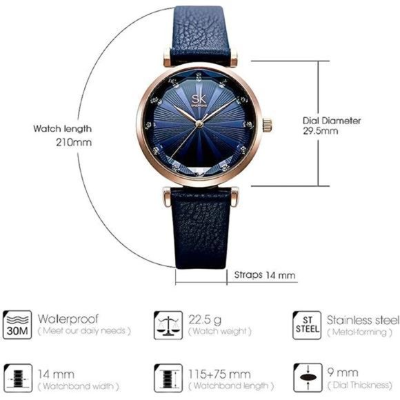 Creative Watch Ultra-Thin Strap Casual Fashion Quartz Minimalist Watch main image 5